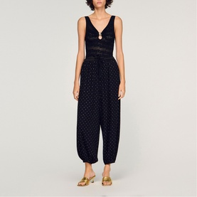 Keyhole Textured Knitted Bodysuit