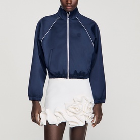 Cropped Embroidered Jacket