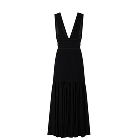 SANDRO Fancy Knit Fitted Dress SANDRO Fancy Knit Fitted Dress