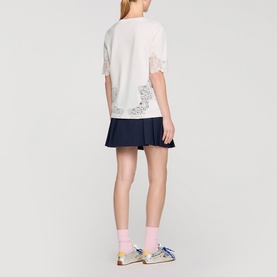 Lace Detail T-Shirt