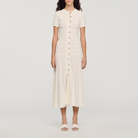 Knitted Shirt Dress