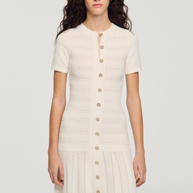 Knitted Shirt Dress