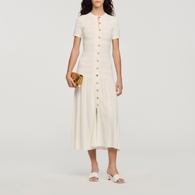 Knitted Shirt Dress