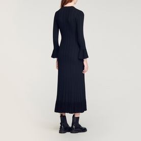Ruffle Knit Dress