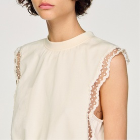 Embellished Crop Top