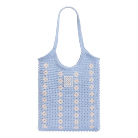 Two-Tone Crochet Bag