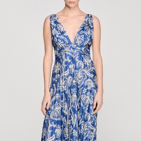 Floral Ruched Dress