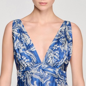 Floral Ruched Dress