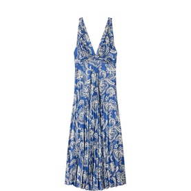 Floral Ruched Dress
