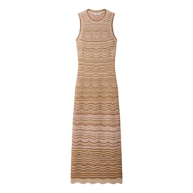 Fancy Knit Fitted Dress