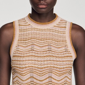 Fancy Knit Fitted Dress