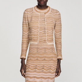 ZigZag Knit Cardigan