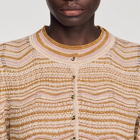 ZigZag Knit Cardigan