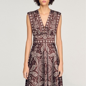 Bandana Flared Dress