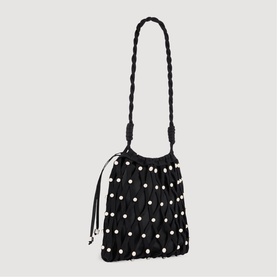 Studded Net Mesh Bag