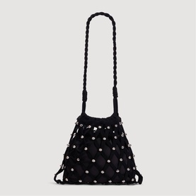 Studded Net Mesh Bag