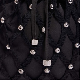 Studded Net Mesh Bag