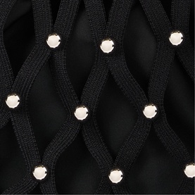 Studded Net Mesh Bag
