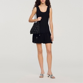 Studded Net Mesh Bag