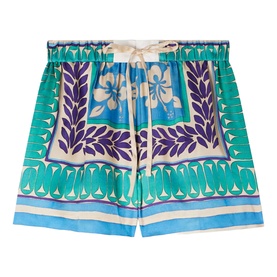 Floral Drawstring Shorts