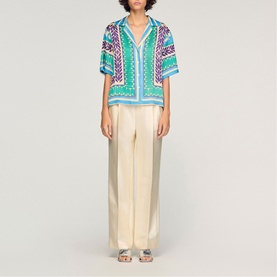 Flower Print Shirt