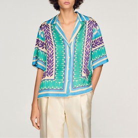 Flower Print Shirt