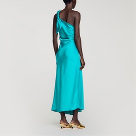 Bow Asymmetric Dress