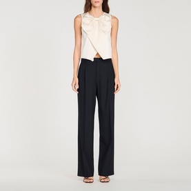 Tailored Straight Leg Trousers