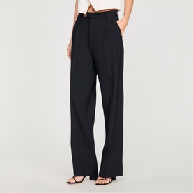 Tailored Straight Leg Trousers