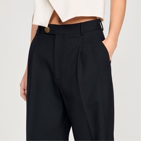 Tailored Straight Leg Trousers