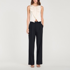 Tailored Straight Leg Trousers
