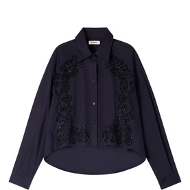 Floral Embellished Shirt