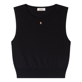 Logo Knit Top