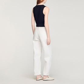 Logo Knit Top