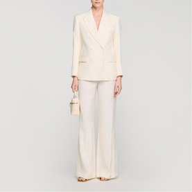 Double-Breasted Suit Jacket