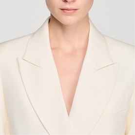 Double-Breasted Suit Jacket
