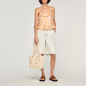Logo Stud Tote Bag
