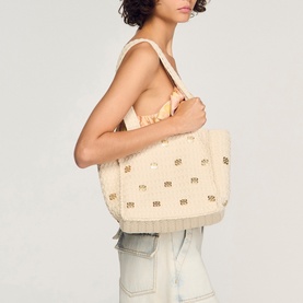 Logo Stud Tote Bag