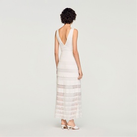 Pointelle Knit Dress