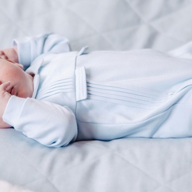 Lance Pleated Onesie Babygrow