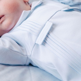 Lance Pleated Onesie Babygrow