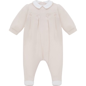 Lenny Embroidered Babygrow Two-Piece Set