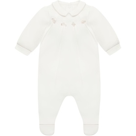 Lenny Embroidered Babygrow Two-Piece Set