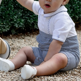 Leo Striped Onesie Babygrow