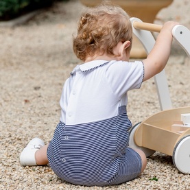 Leo Striped Onesie Babygrow