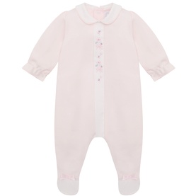 Loretta Floral Babygrow & Hat Two-Piece Set