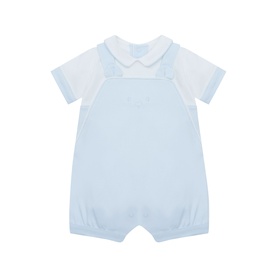 Lucas Bear Onesie Dungaree Romper