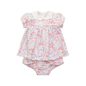 Lola Floral Dress & Bloomer Set