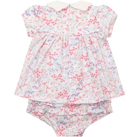 Lola Floral Dress & Bloomer Set
