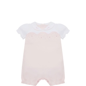 Lavinia Embroidered Floral Romper